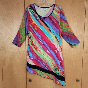 Nygard asymmetrical tunic